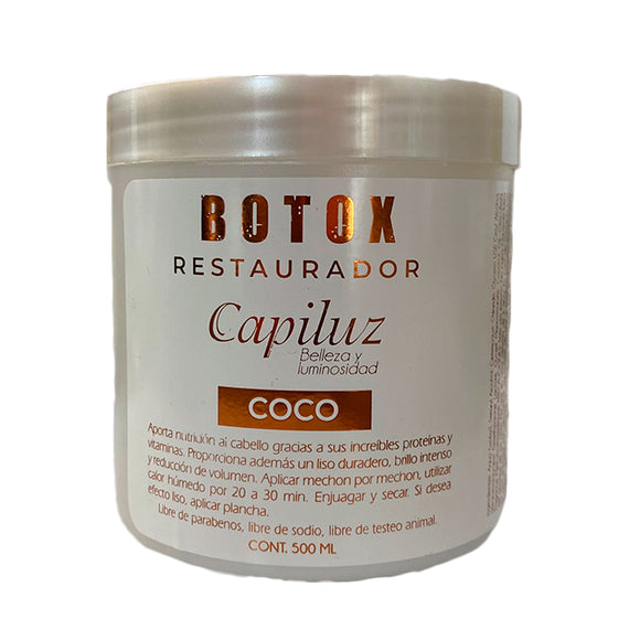 Mascarilla capilar botox de coco